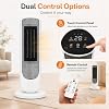 Space Heater 2000W PTC Ceramic Heater with Remote Control
