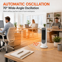Space Heater 2000W PTC Ceramic Heater with Remote Control