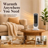 Space Heater 2000W PTC Ceramic Heater with Remote Control